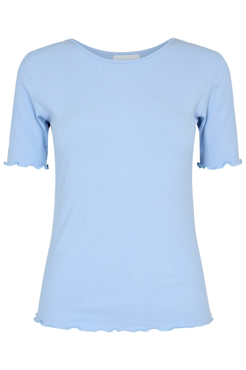 Liberte - Natalia SS Blouse - Baby Blue