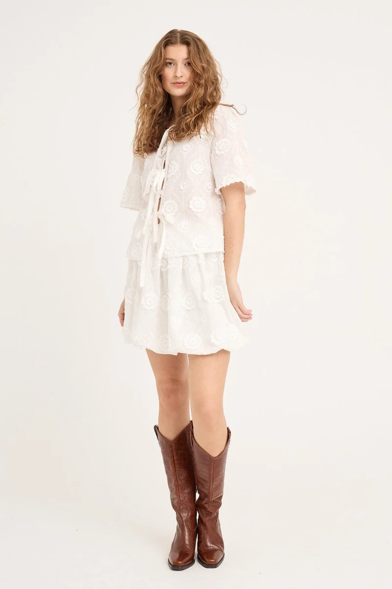 A-View - Rosamarie Skirt AV6055 - 000 - White