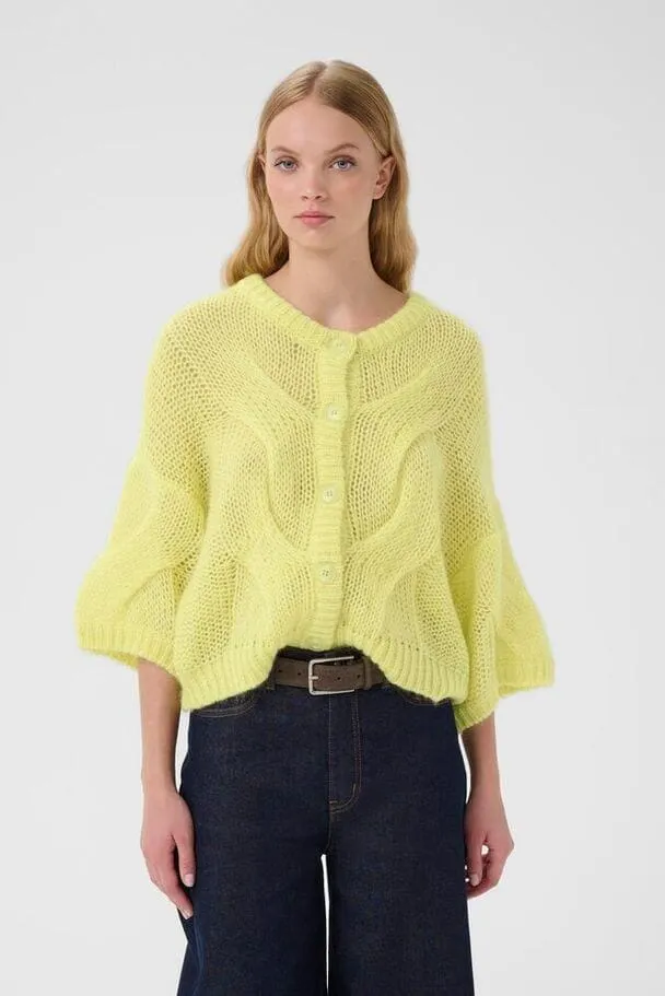 Gestuz - Gzzenia Cardigan 10910337 - 120525 - Luminary Green