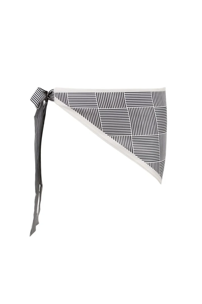 Black Colour - Bclyna Triangle Scarf 3672 - Creme