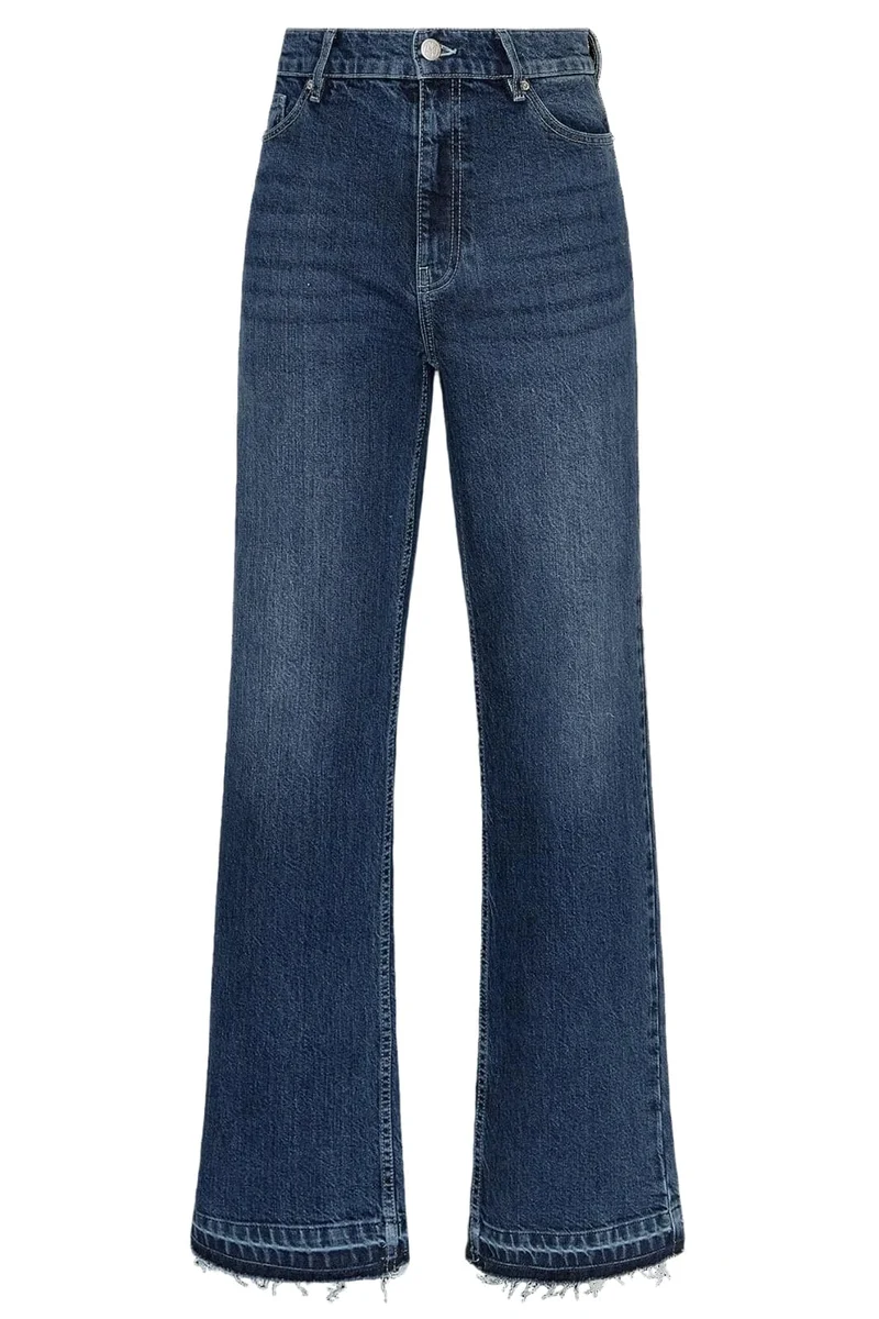 MSCH Copenhagen - Mscheli Ada Straight Jeans Long 19692 - Mid Blue Wash