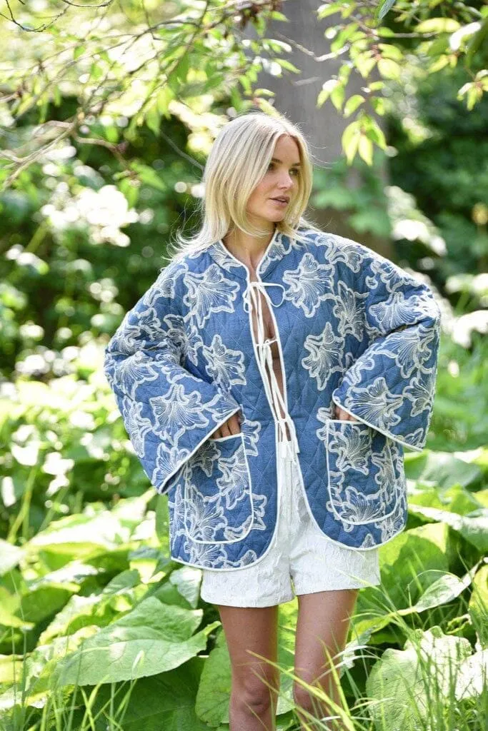 A-View - Severin Jacket AV8039 - 181 - Blue/Off White