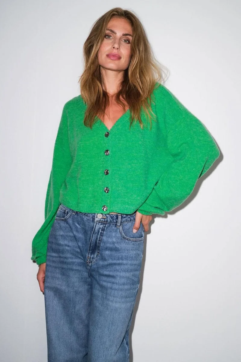 Gossia - Rosiego Cardigan G2760 - Green