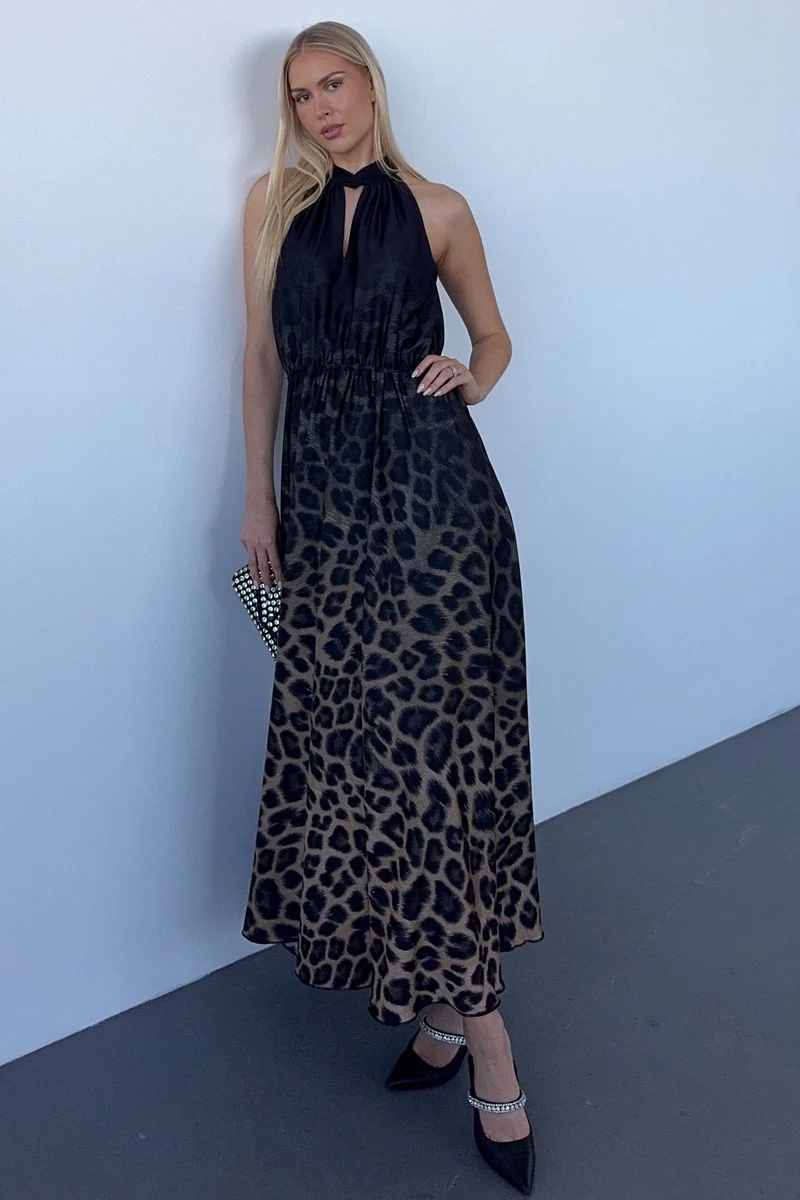 Karmamia - Ava Maxi Dress 2317 - Gradient Leo