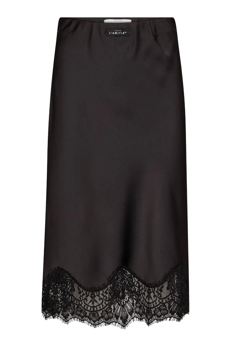 Haute L'Amitié - Naomi Lingerie Pencil Skirt HL10561 - Black