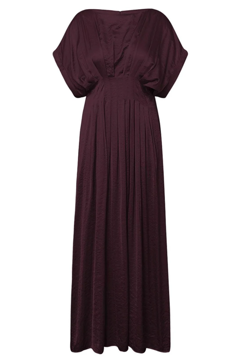 Gossia - Berbellgo Sia Dress G2944 - Plum