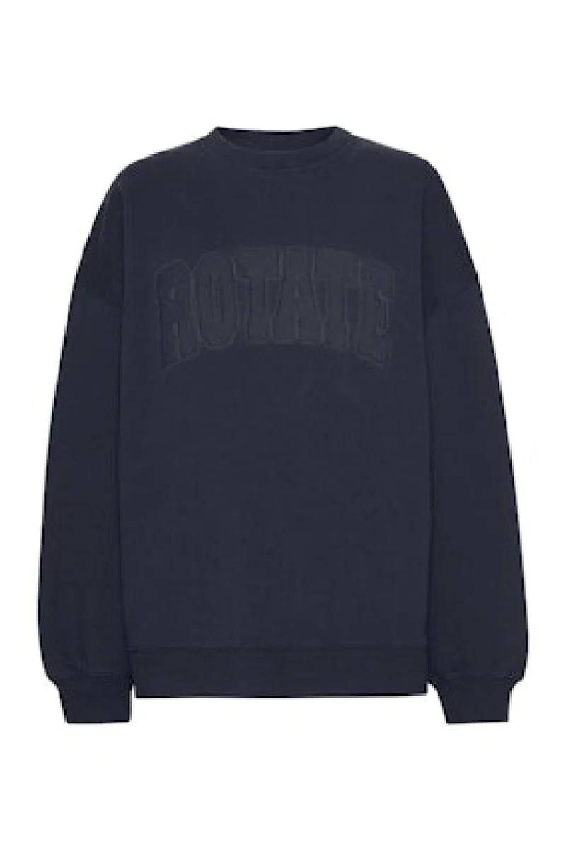Rotate - Heavy Sweat Crewneck 1153162318 - SKY CAPTAIN (DARK BLUE)