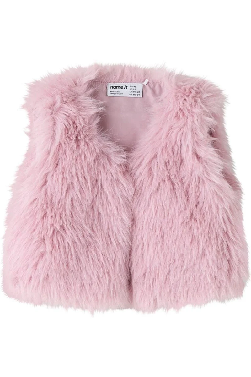 Name It - Nmfsully Fake Fur Vest - 4939589 Keepsake Lilac