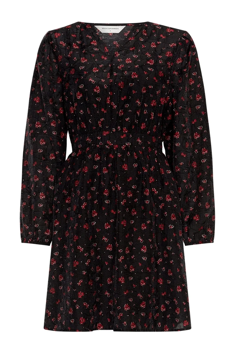MSCH Copenhagen - Mschnancy Dress 19264 - Syrah Flower