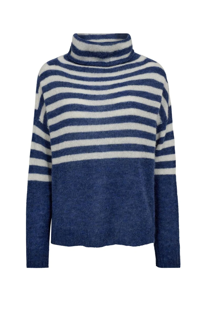 Gossia - Ambrosiago Sweater G1816 - Blue / Off-White