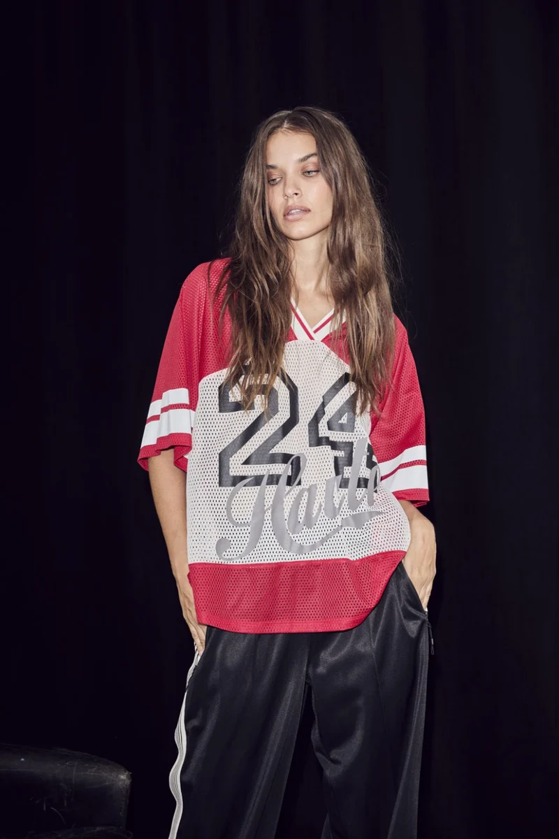 Haute L'Amitié - Drift Combo Number Tee HL10478 - Red