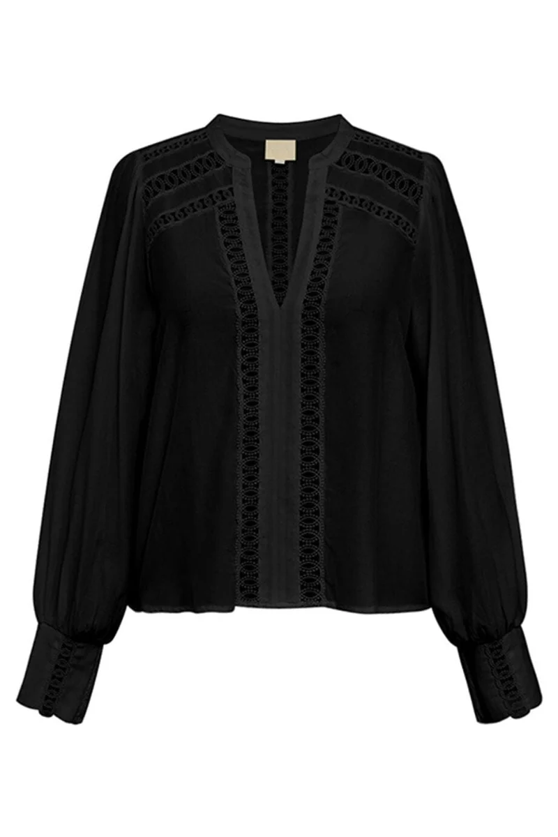 Gossia - Frejago Blouse G2637 - Black