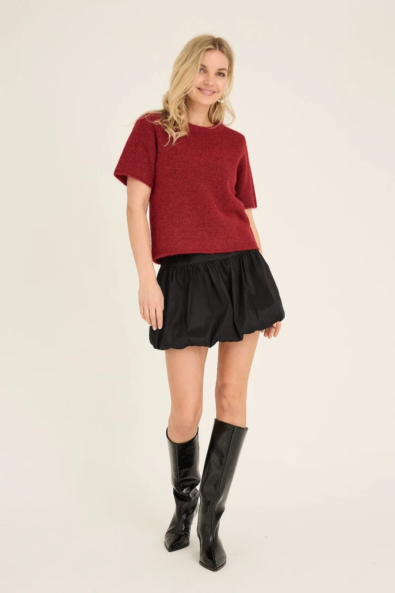 A-View - Fia New Baloon Skirt AV6099 - 999 - Black