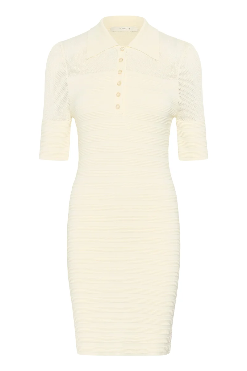 Gestuz - Gzmagny Dress 10910347 - 110103 - Egret