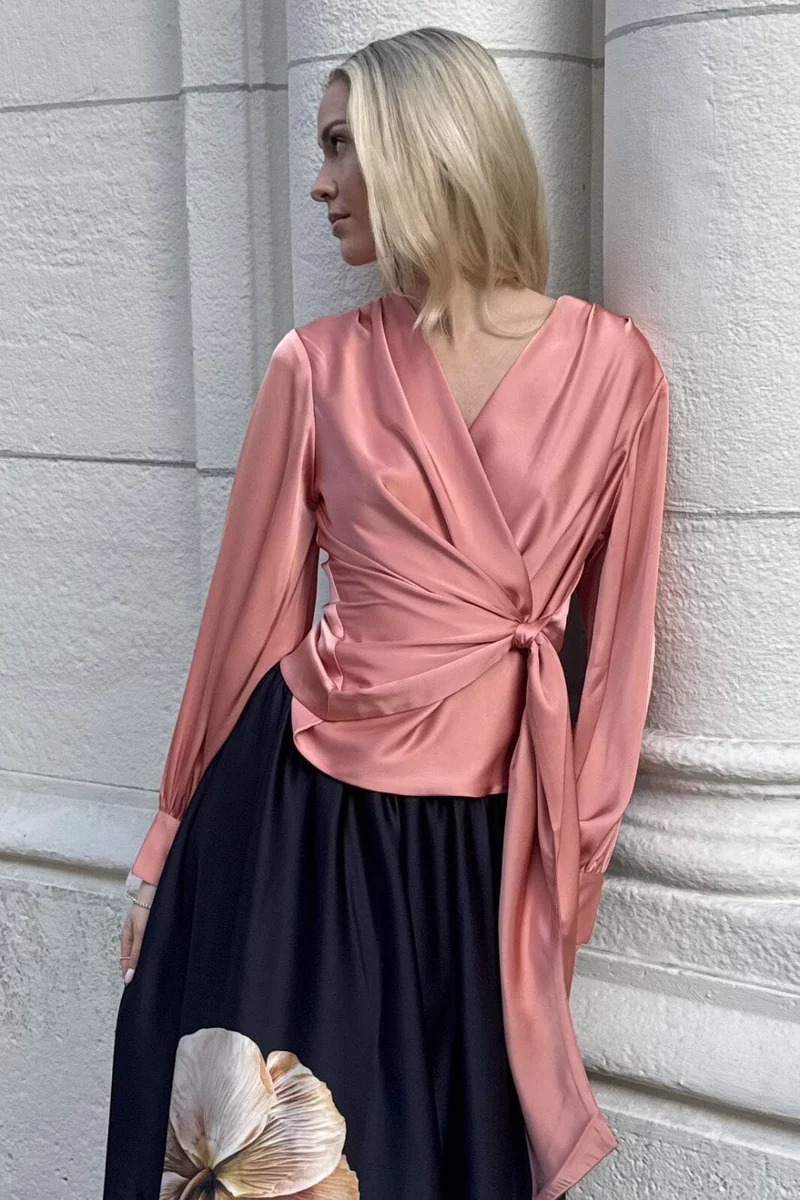 Karmamia - Ines Blouse 2090 - Semi Rich Peach