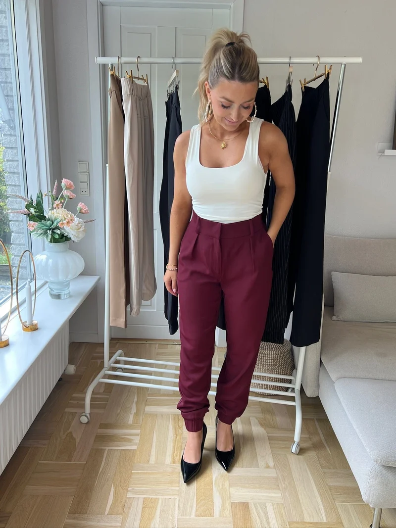 Valentin Studio - Pretty Pants 156622 - 162 - Bordeaux