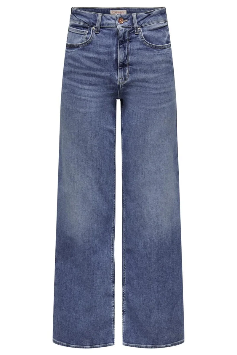 Only - Onlmadison Blush Wide Cro372 - 4117715 Medium Blue Denim