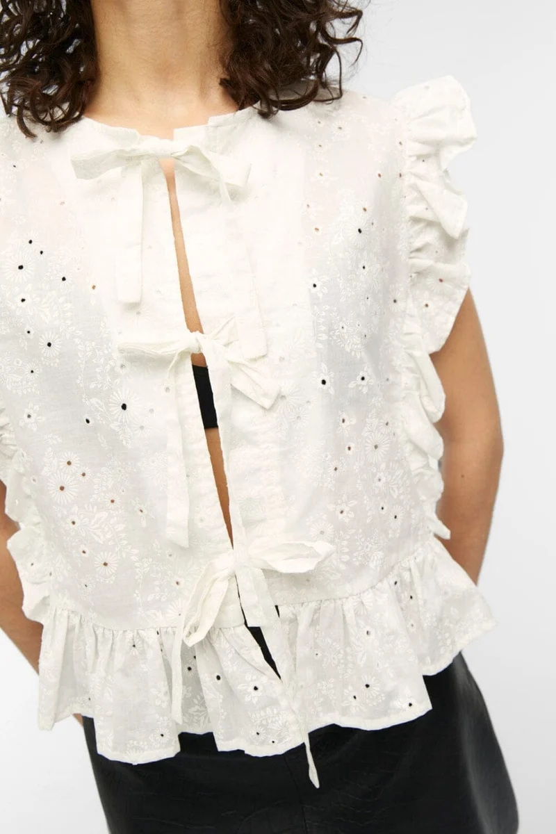 Object - Objcilie S/L Top - 4295765 Cloud Dancer