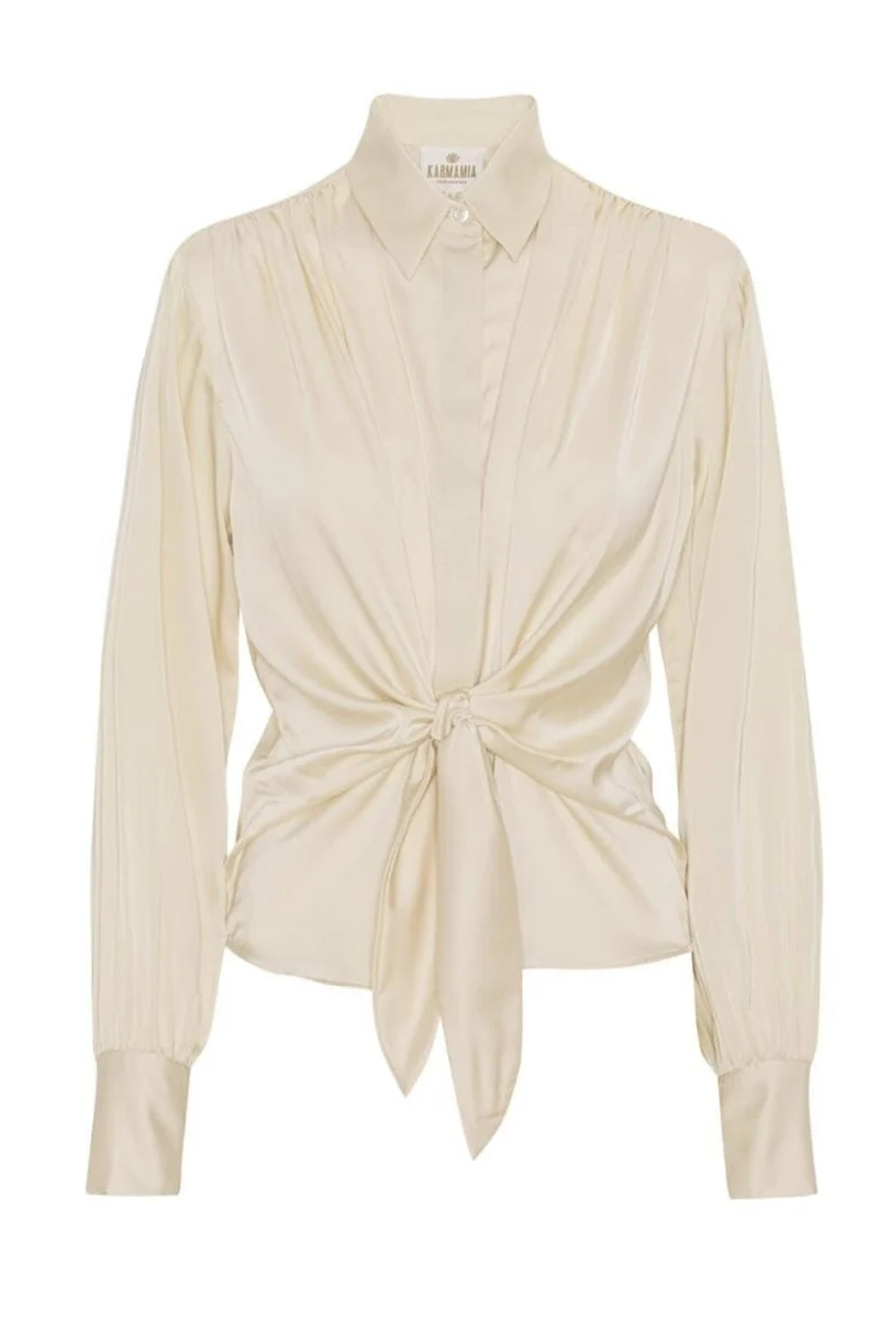 Karmamia - Lee Shirt - Porcelain
