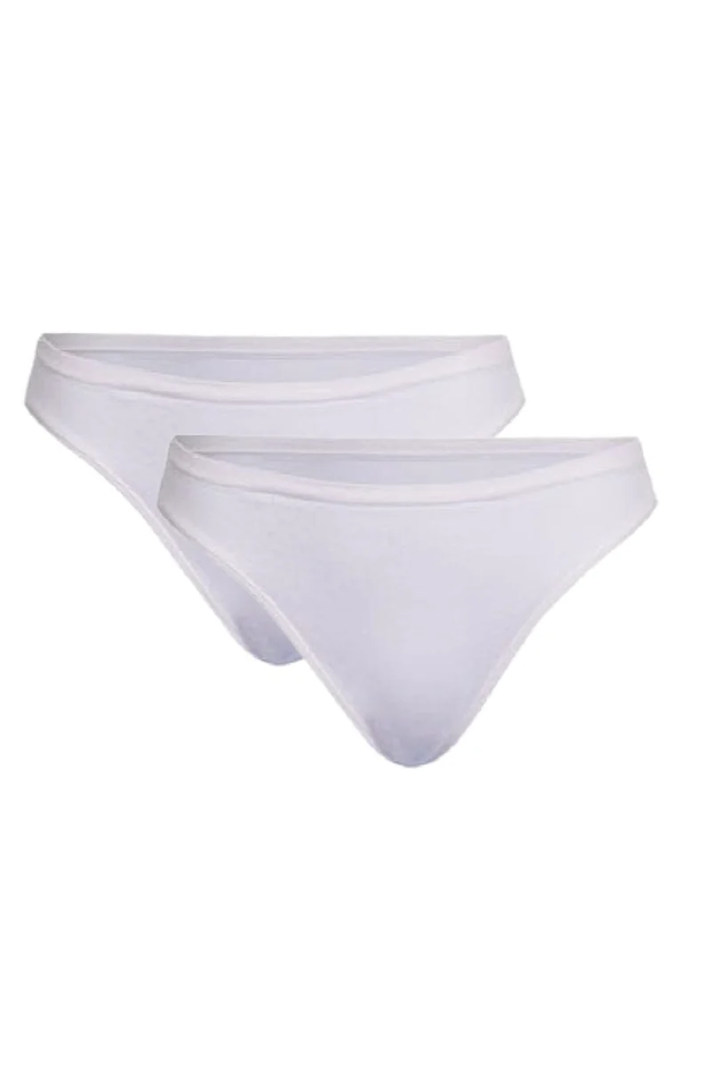 Soft basic - Soffi string 2 pak - white