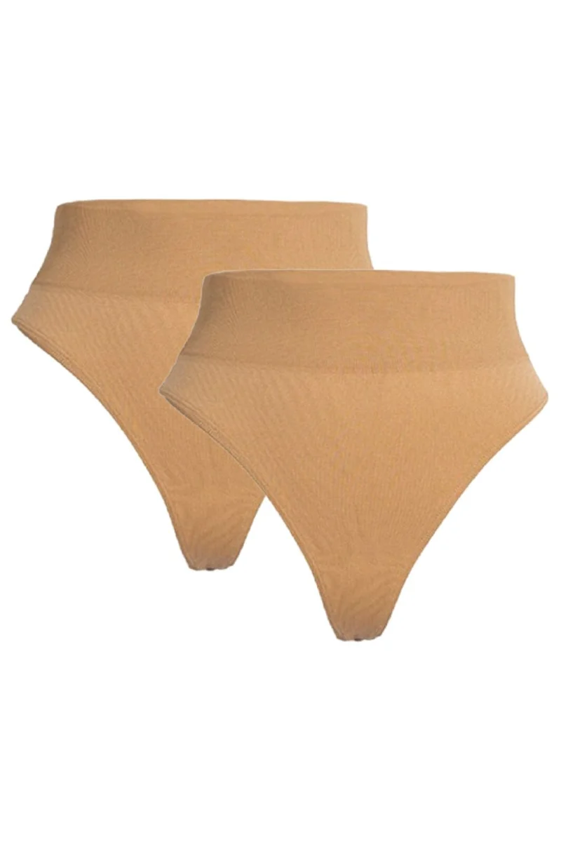 Soft basic - Soffi High string 2 pak - nude