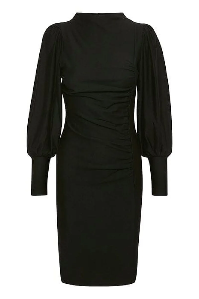 Gestuz - RifaGZ puff dress - Black