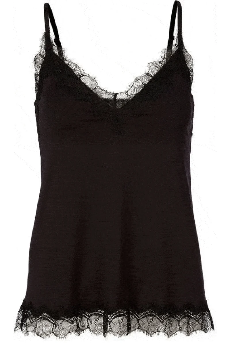 Rosemunde - Strap Top - Black
