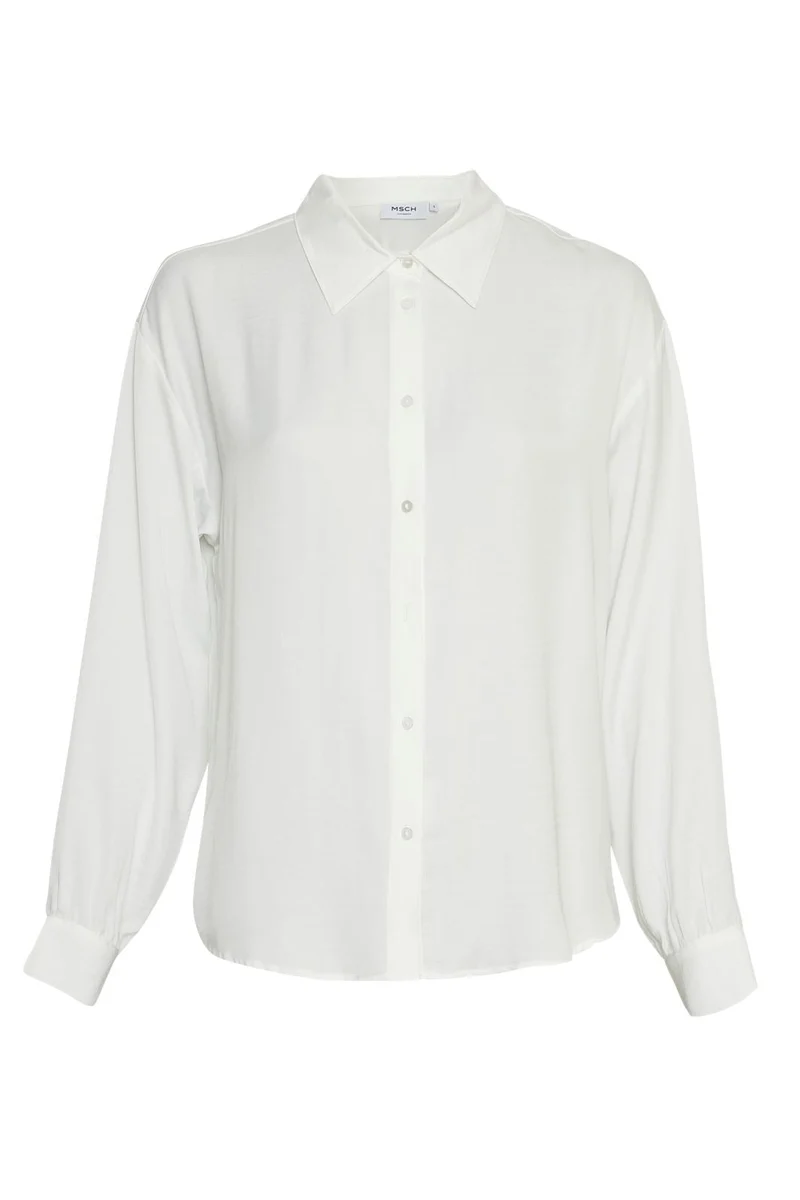 MSCH Copenhagen - Mschsandeline Maluca Shirt - Cloud White