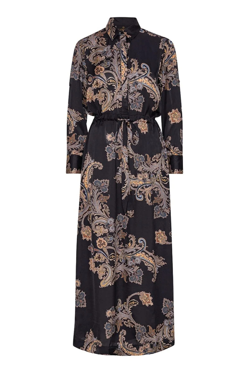Karmamia - Nakita Maxi Dress - Pearson Paisley Blue