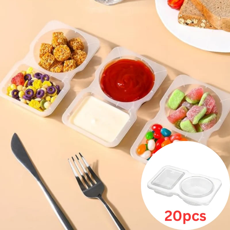 Globetrek° FoodContainer: Dubbla Fack Matförvaringsbehållare
