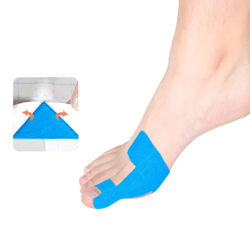 ToeBandage: Bekväm Tåjusteringsbandage Stödset