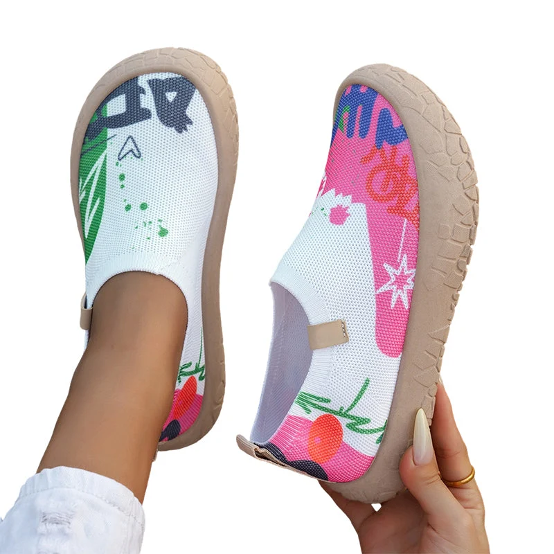 Happy™ SlipShoes: Moderiktiga Och Lätta Slip-On Skor För Kvinnor