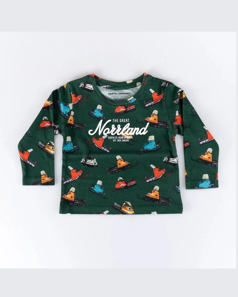 Great Norrland Kids LS Skoter T-Shirt