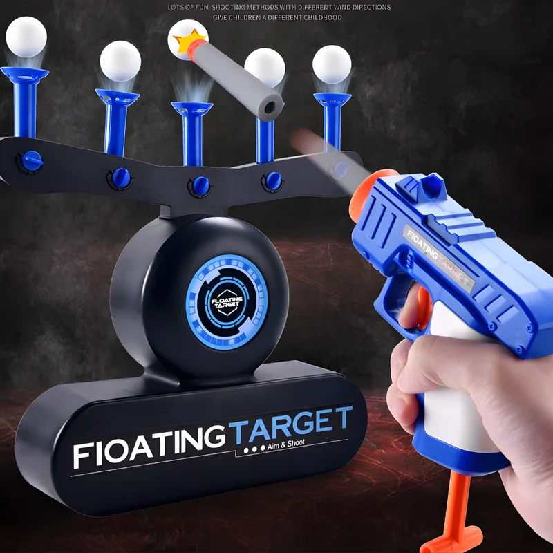 Kletshuts™ AirshotToy: Flytande Boll Airshot Mål Skytte Leksak Spel Set
