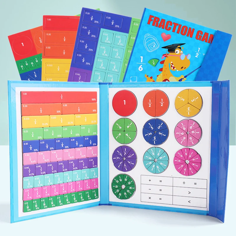 Kletshuts™ MathGame: Utbildningsmässigt Magnetiskt Barn Matematik Pussel Spel