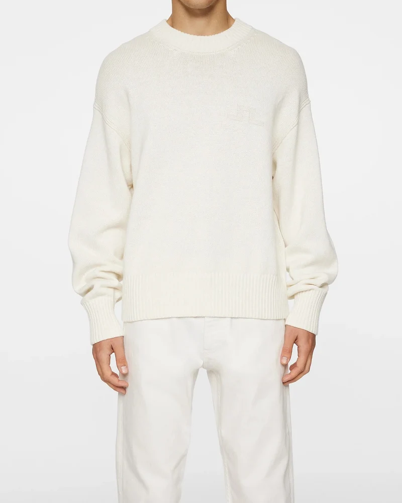 Eddy Cotton Wool Crew Neck Tröja
