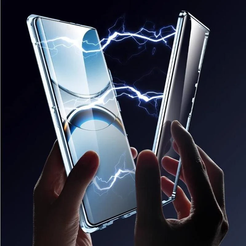 PhoneProtect: Magnetiskt Dubbelsidigt Telefon Skydd Fodral