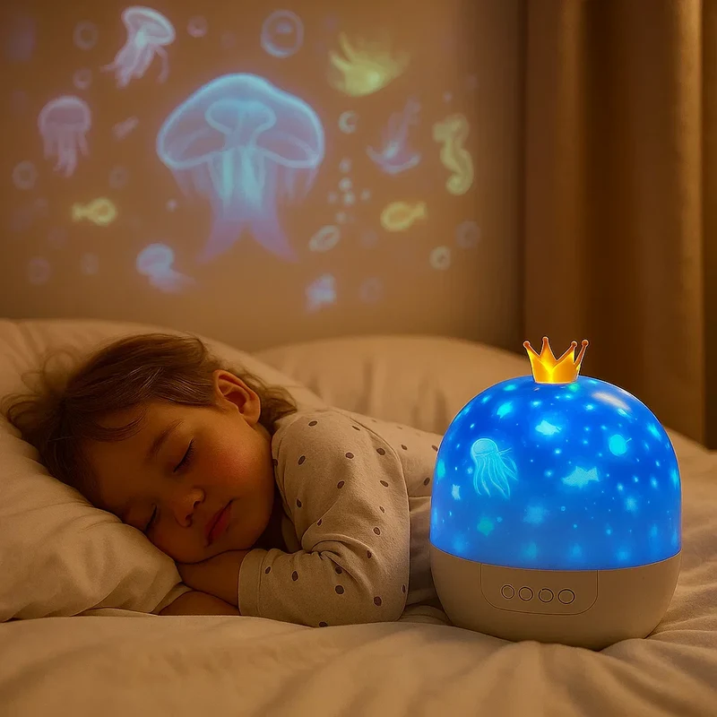 Ledsen™ MagicLight: Magisk Barnens Natt Ljus Projektor